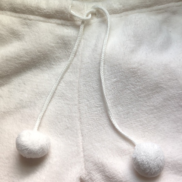 Plush white panda PJ bottoms. US SIZE LARGE - Picture 3 of 4